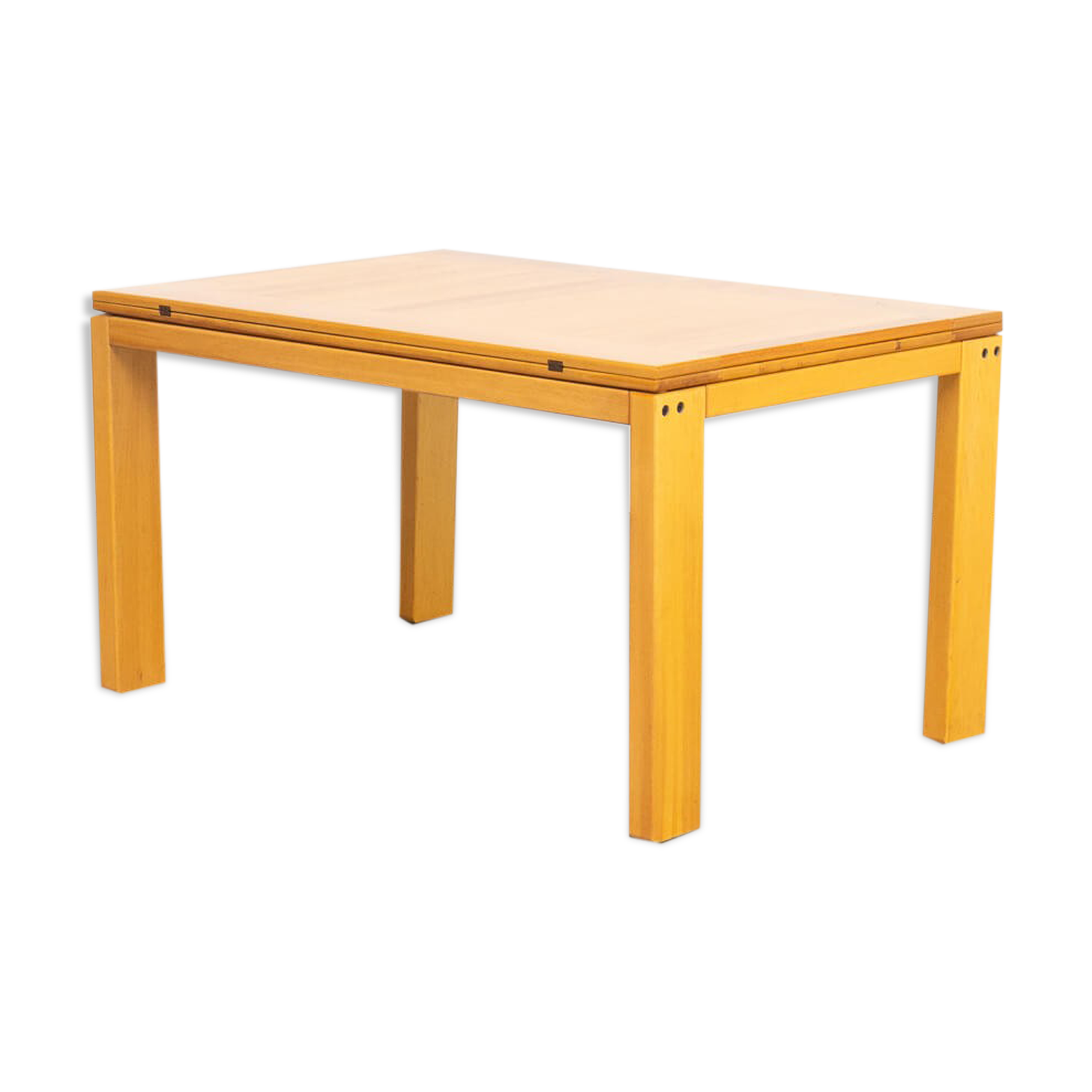 70 beech wood extendable dining table for Ibisco