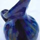Enamelled ceramic pitcher - artist to identify