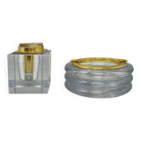 1970s Stunning Smoking Set By Antonio Imperatore in Murano Glass