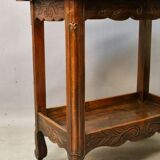 Rolling Trolley In Walnut