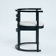 Josef Hoffmann Fledemaus style dining chairs, Bauhaus, set of 8