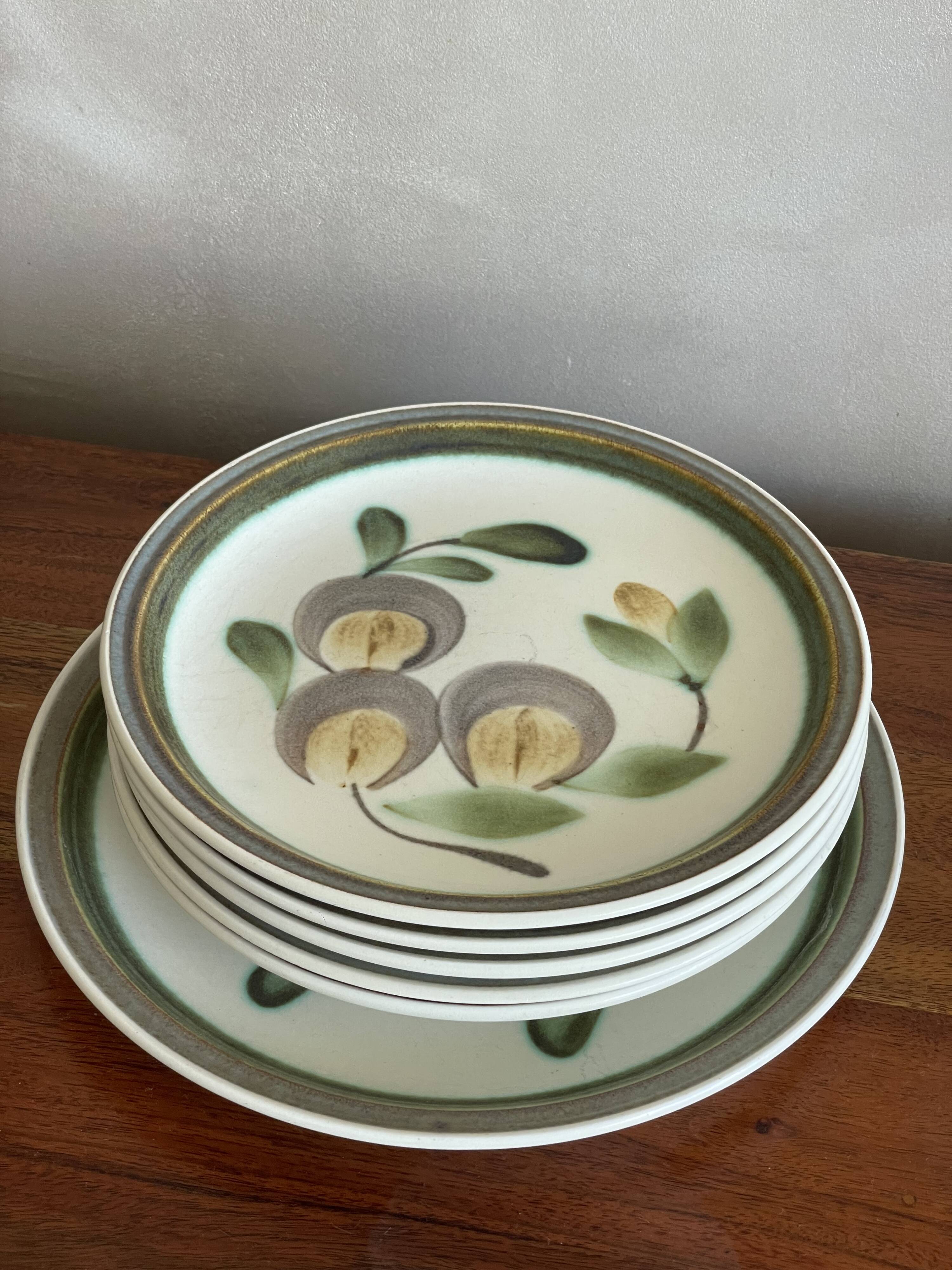 Gien dessert plates