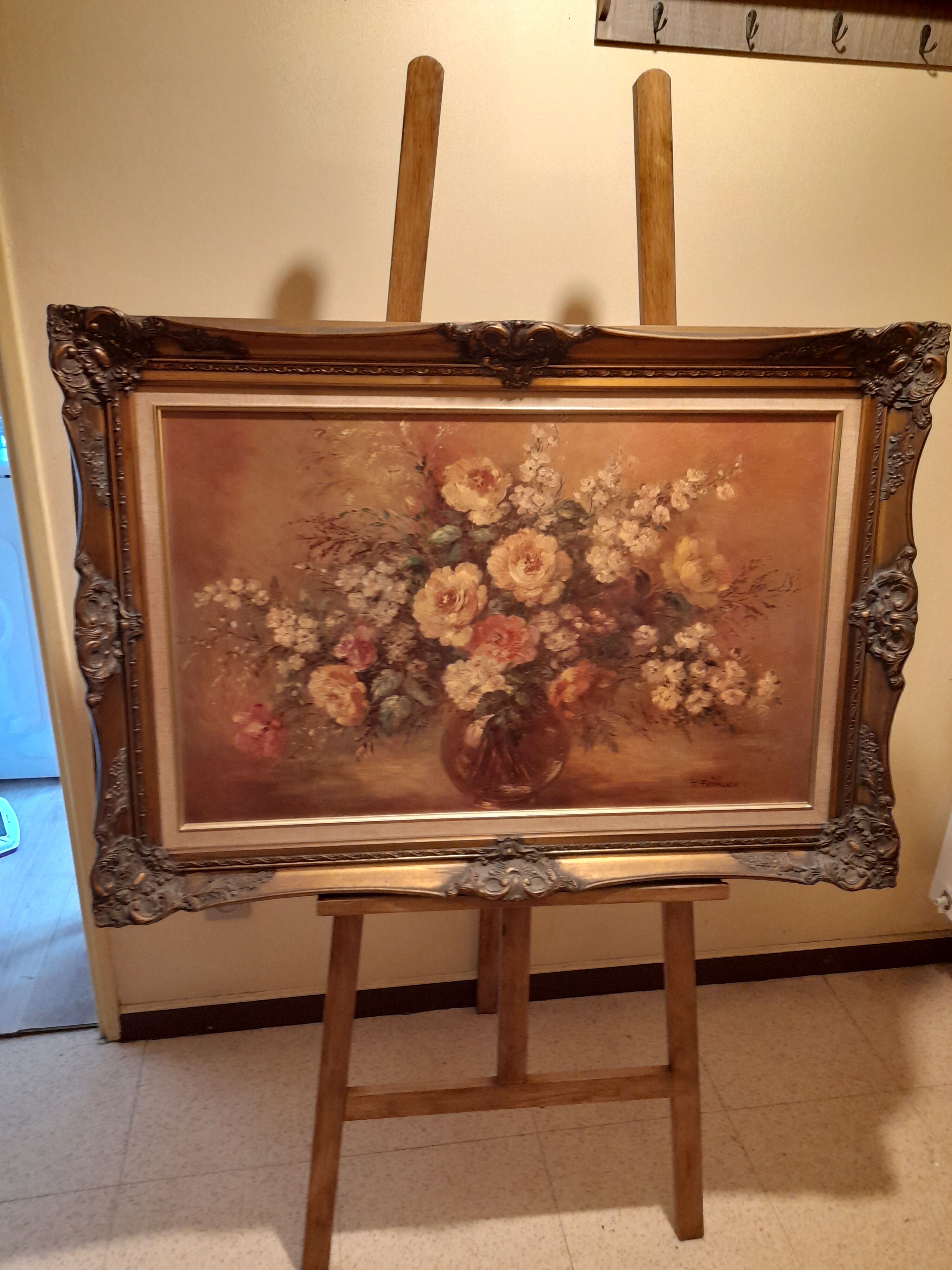 Oil-on-canvas painting by Fritz Fröhlich