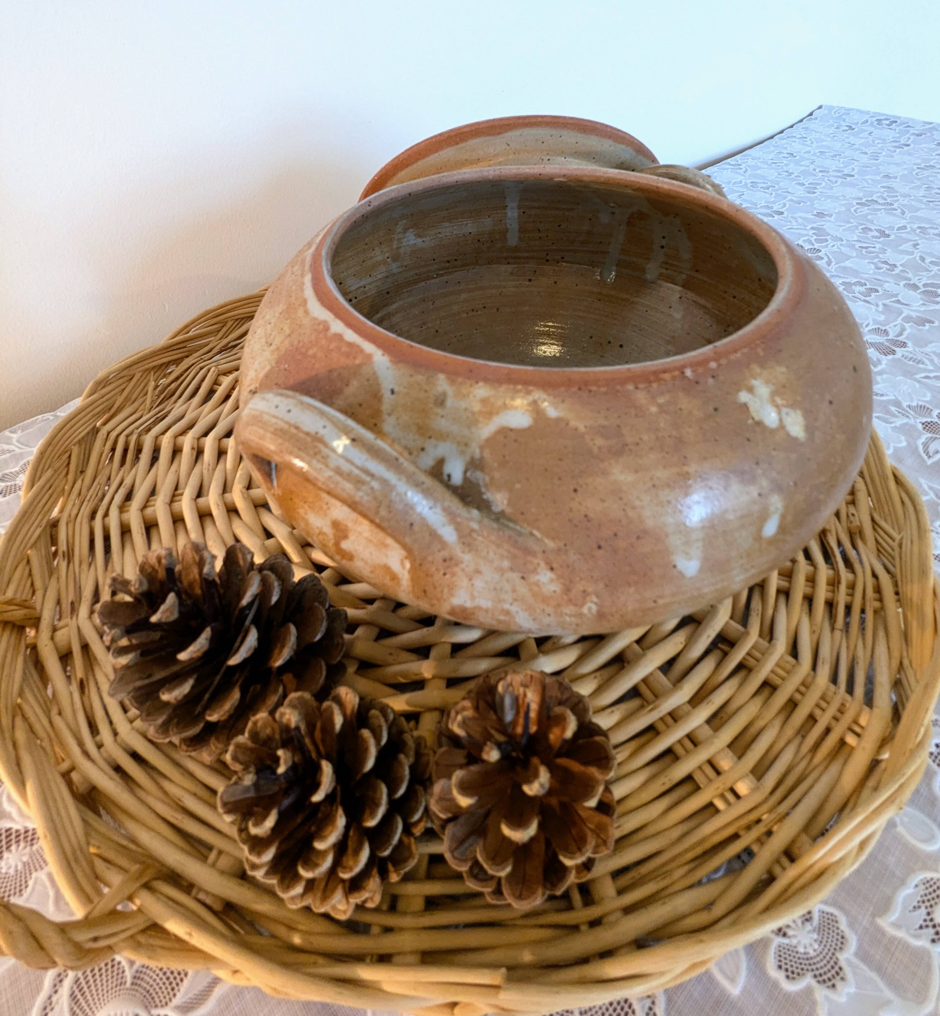 Vintage Stoneware Soup Tureen