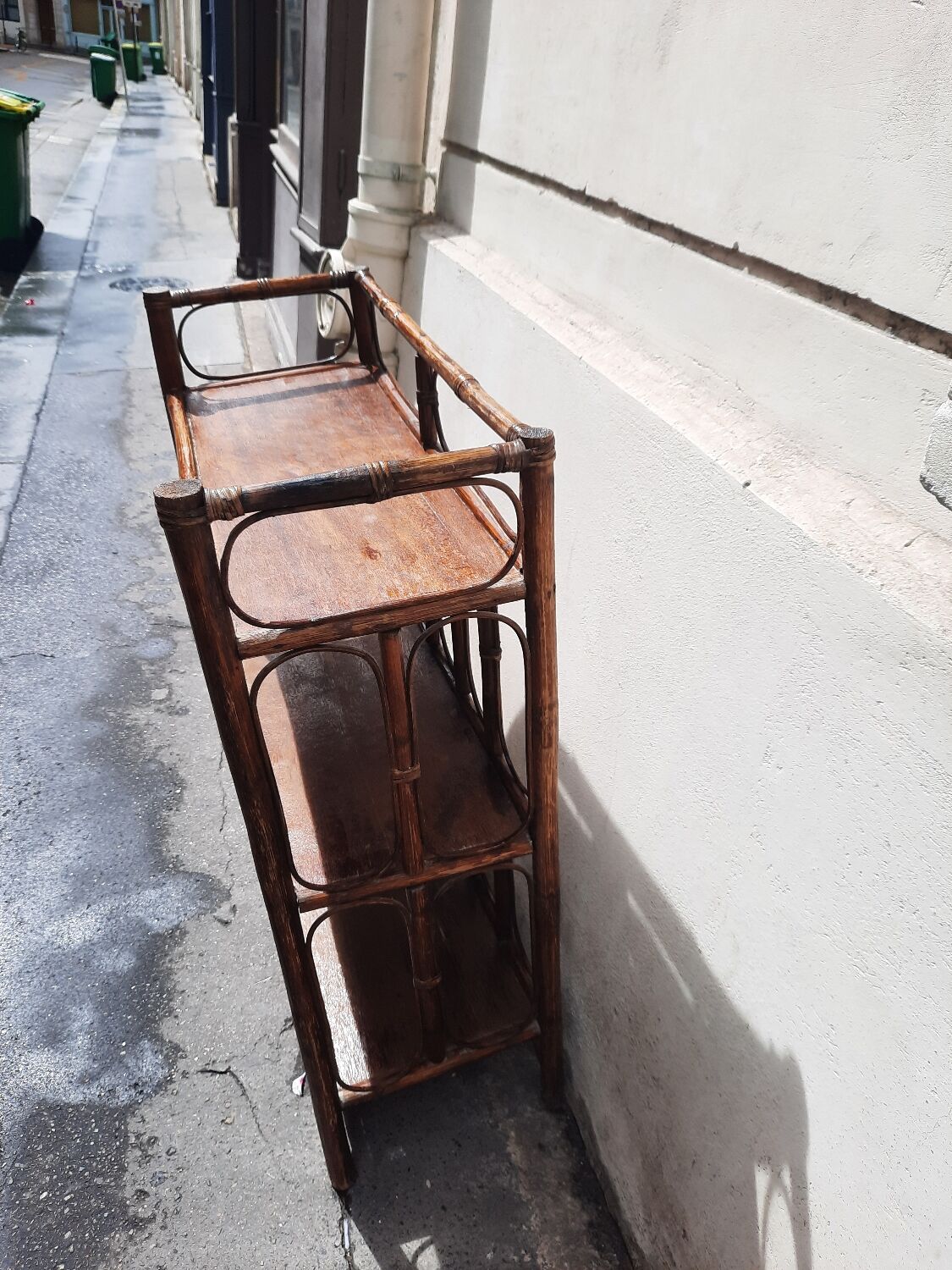 Étagère à poser en bambou
