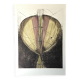 Color Etching  Antonia Dombrowsky 1991-  Color Engraving - handmade Bütten-