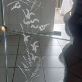 Large brewery mirror, Year 1950 200x100cm