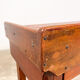 Large industrial wooden console table