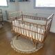 Rattan cradle