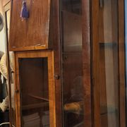 Art deco showcase bar furniture in rosewood veneer. 1930s.