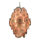Murano Chandelier with 42 Crystal Disks design Gino Vistosi, 1970s