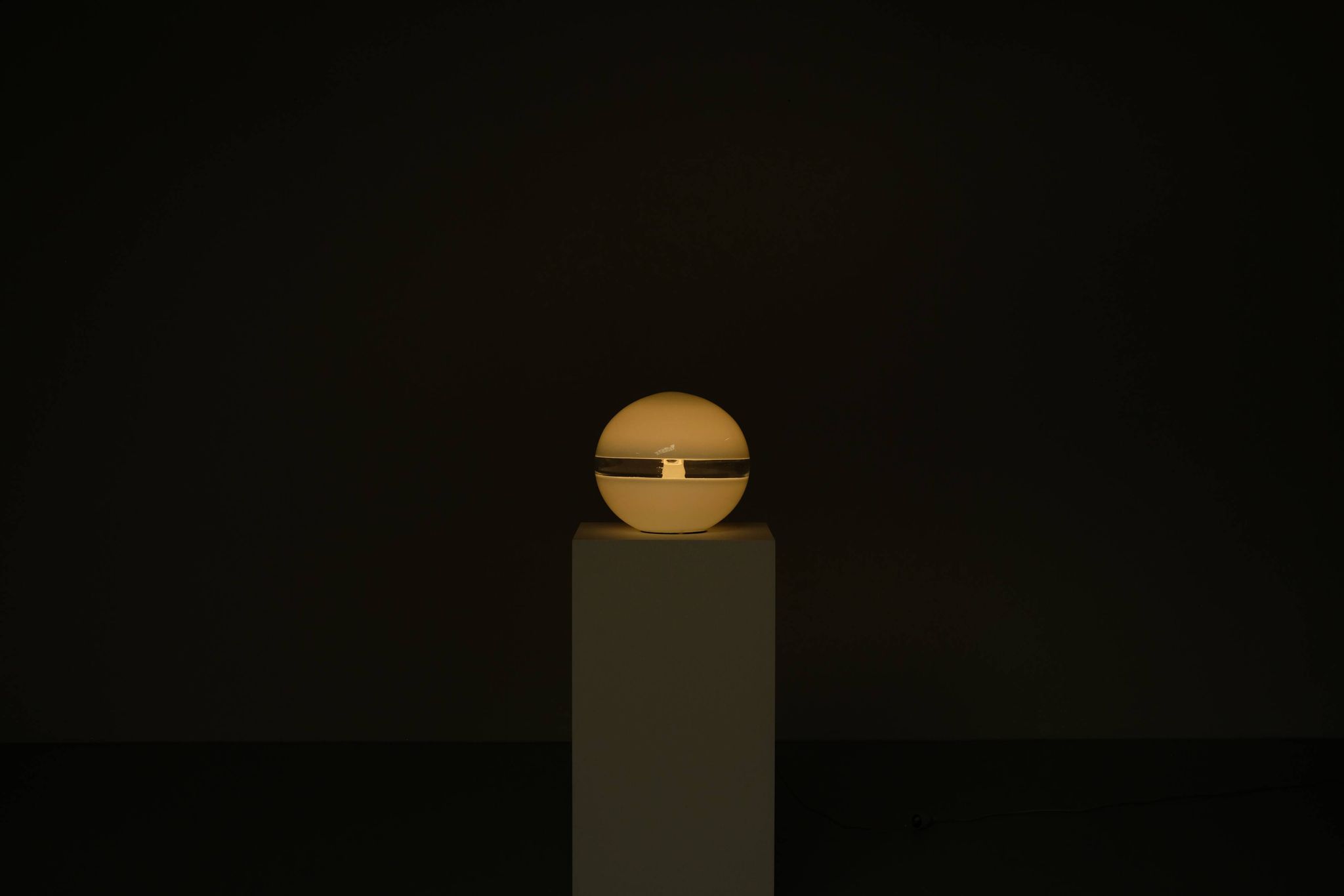 Glass lamp by Carlo Nason for Mazzega, Italy 1970s.