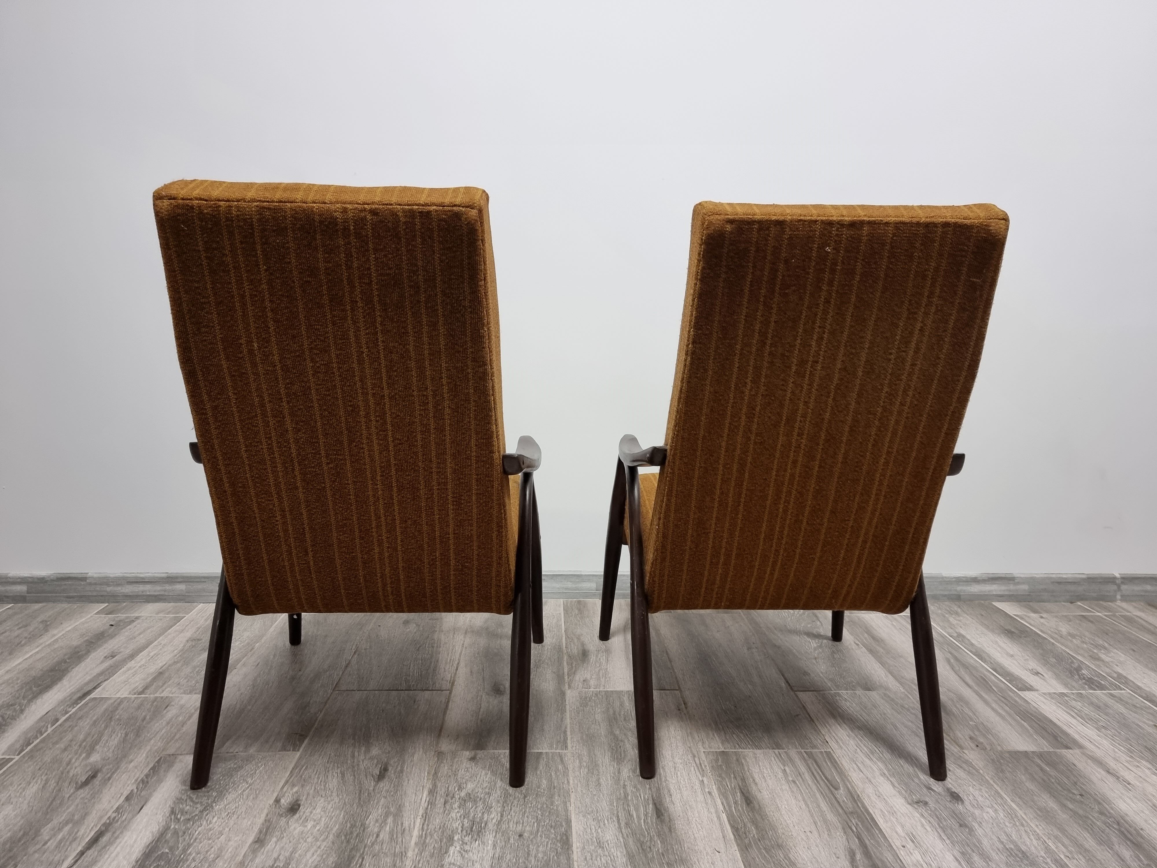 Pair of armchairs by Antonin Suman