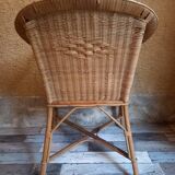 Adult rattan armchair