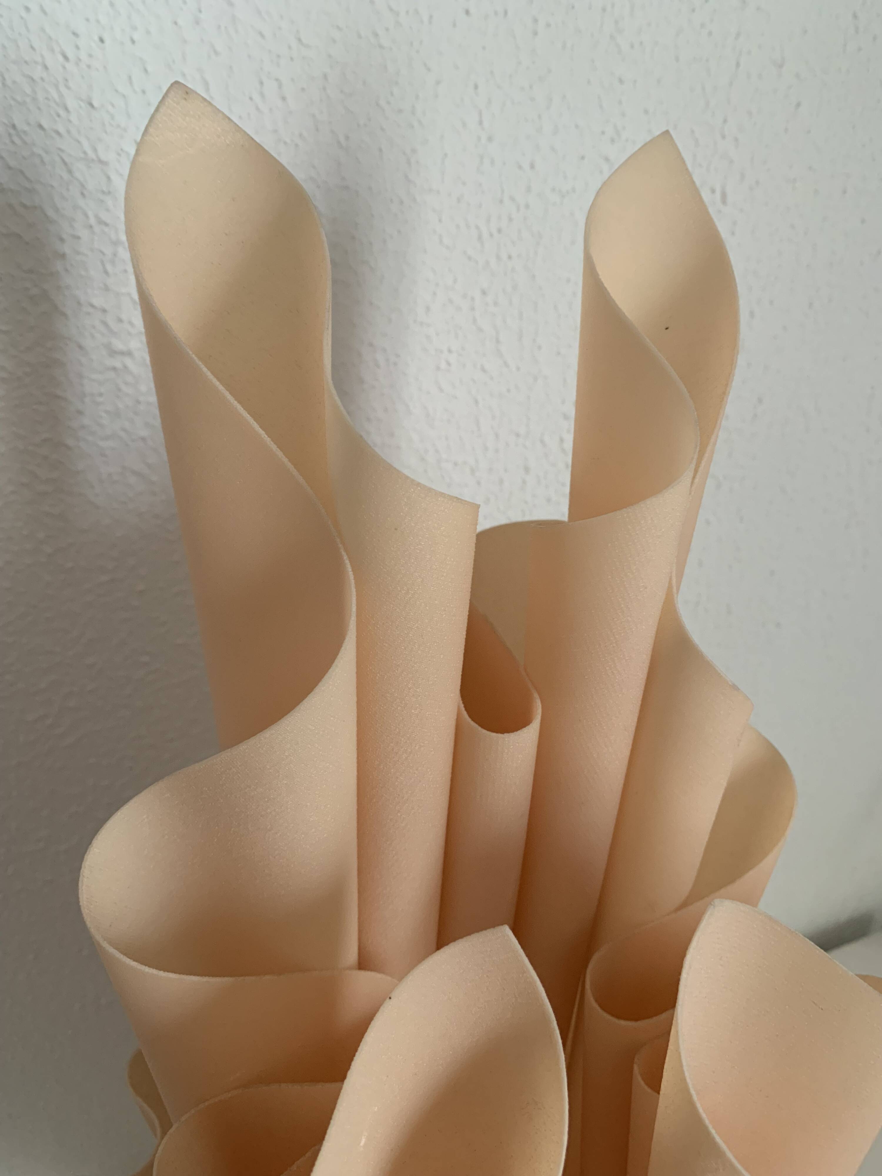 Vintage 1970 Georgia Jacob Corolle Lamp - 51 cm