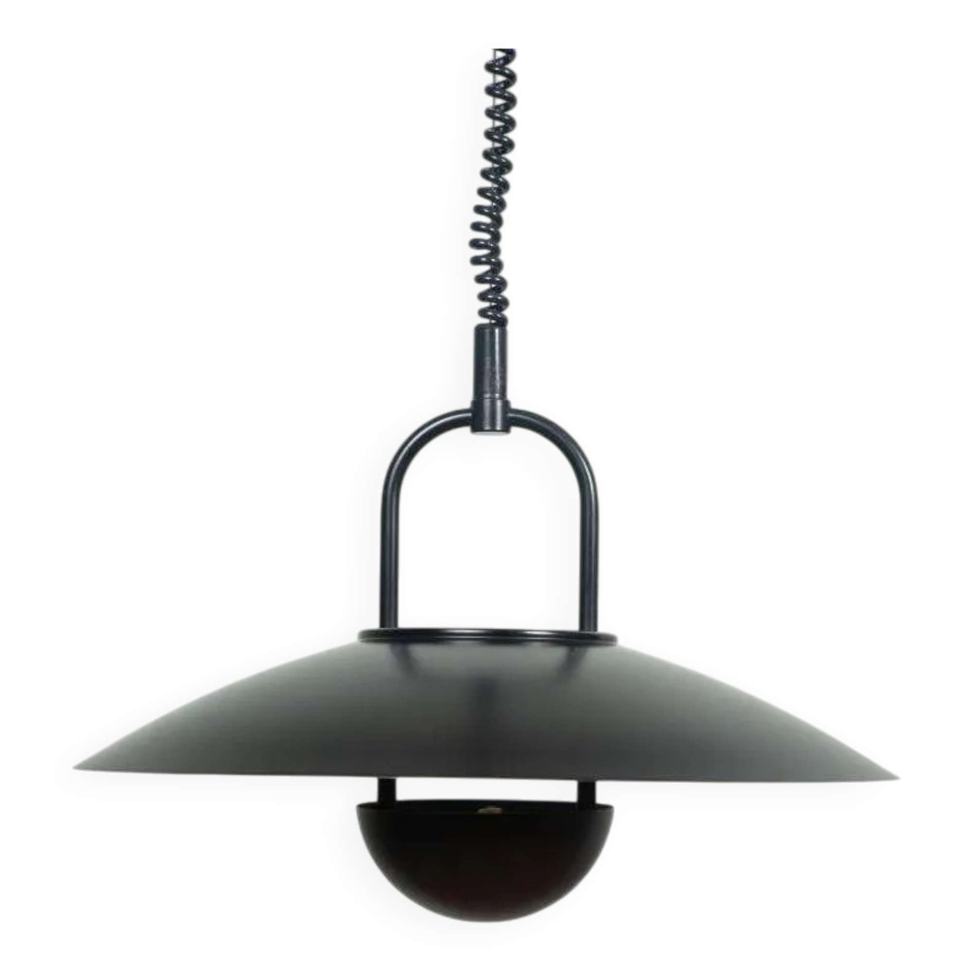 Postmodern minimalist suspension from the 80s, adjustable suspension.