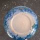 Vase signed Louis Dage, 1920s or 1930s, marbled blue-green effect and gilding