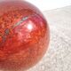 Bruno Evrard blown glass ball lamp