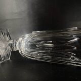 3 verres géants baccarat 280ml m.à feuilles