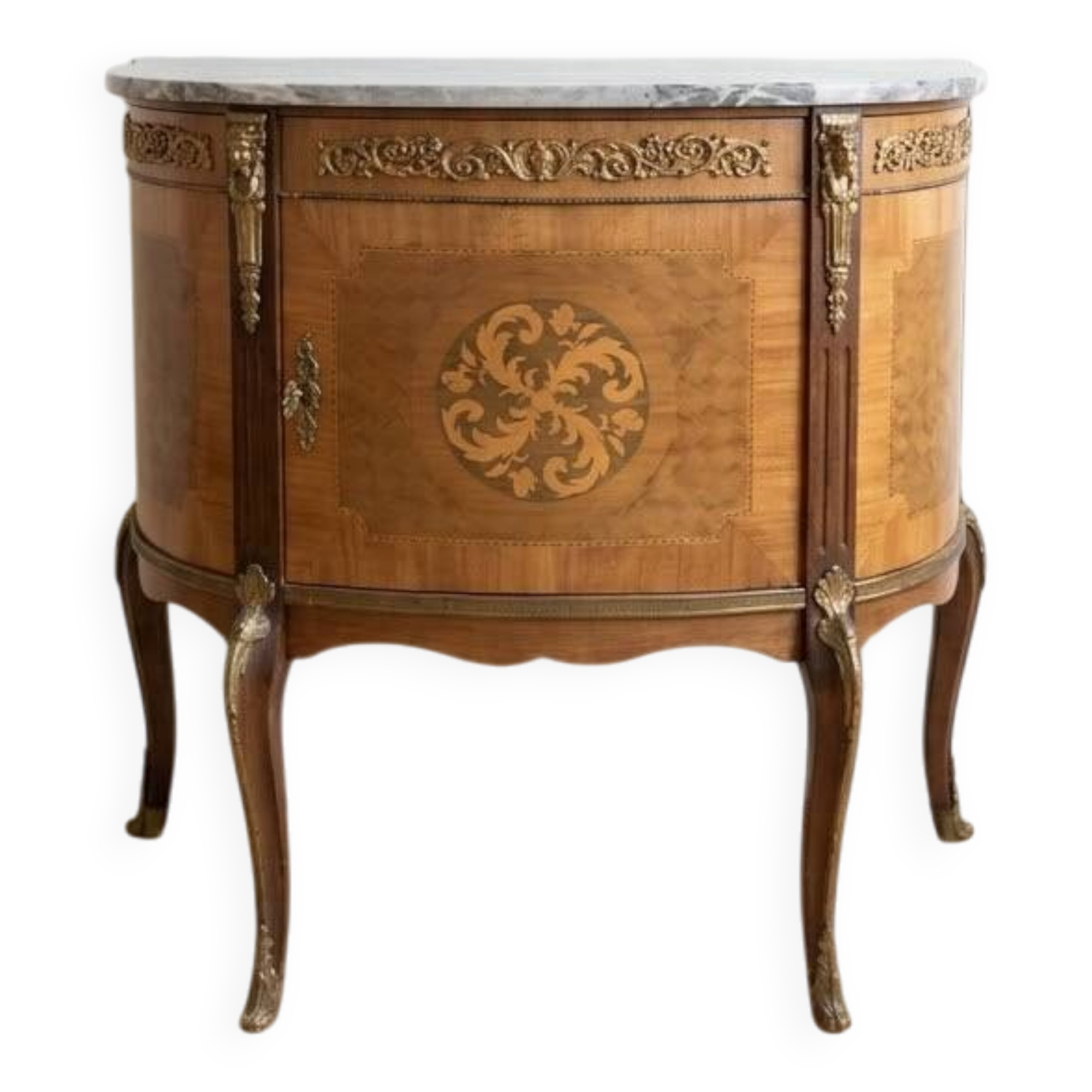 Rounded furniture in Louis XV style