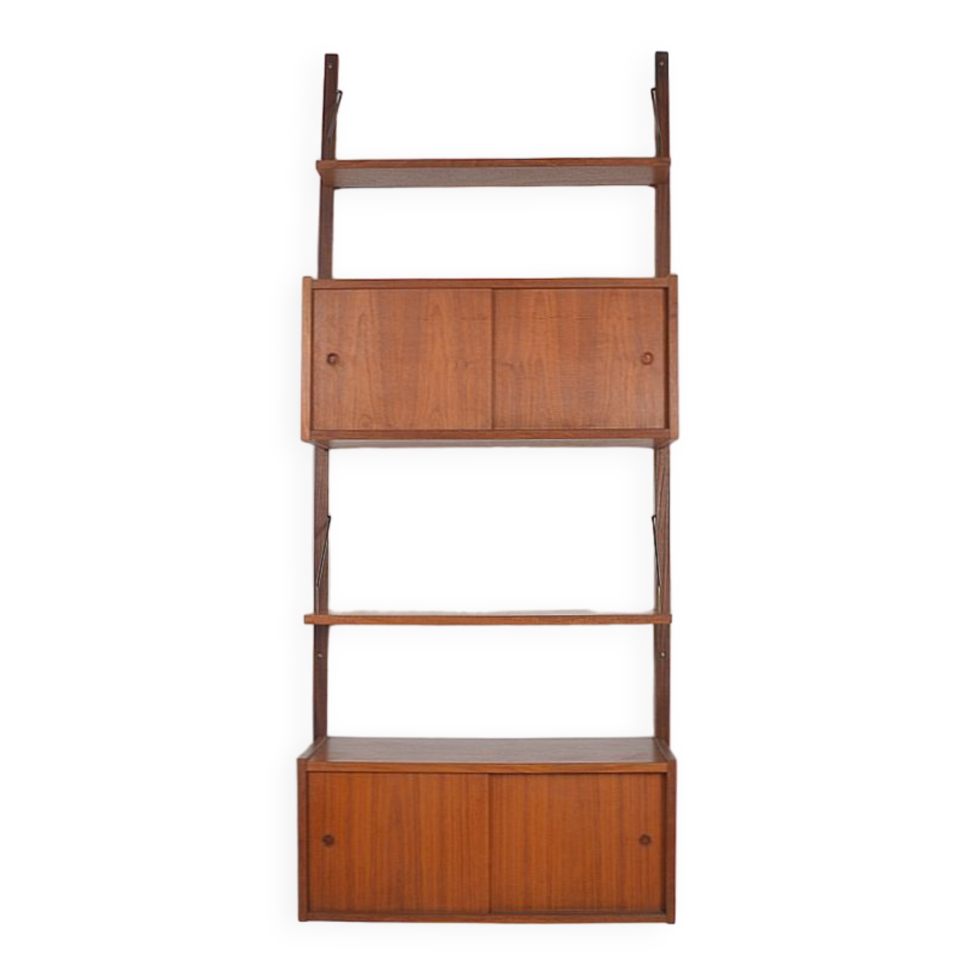 Danish wall rack 'PS-system' designed by Preben Sørensen, 1960s