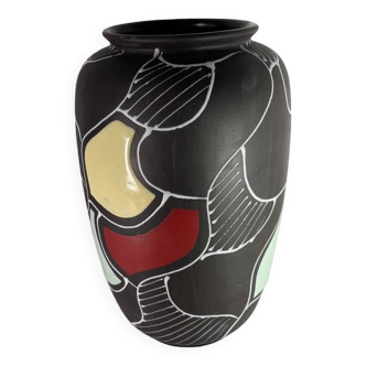 Vase céramique 1950 vintage Allemagne Grand
