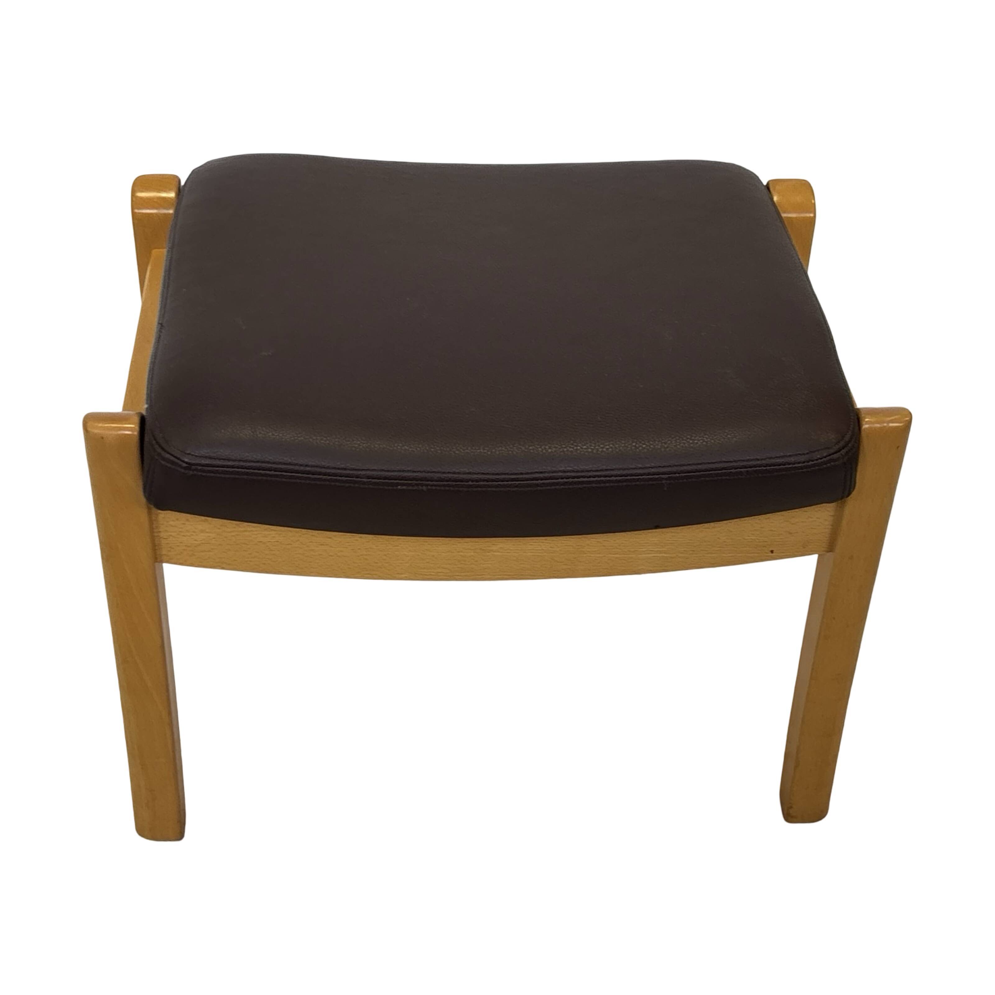 Vintage Farstrup footrest footstool ottoman Danish design Feedback sturen