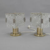 Set de deux lampes de table par Kamenicky Senov années 1970