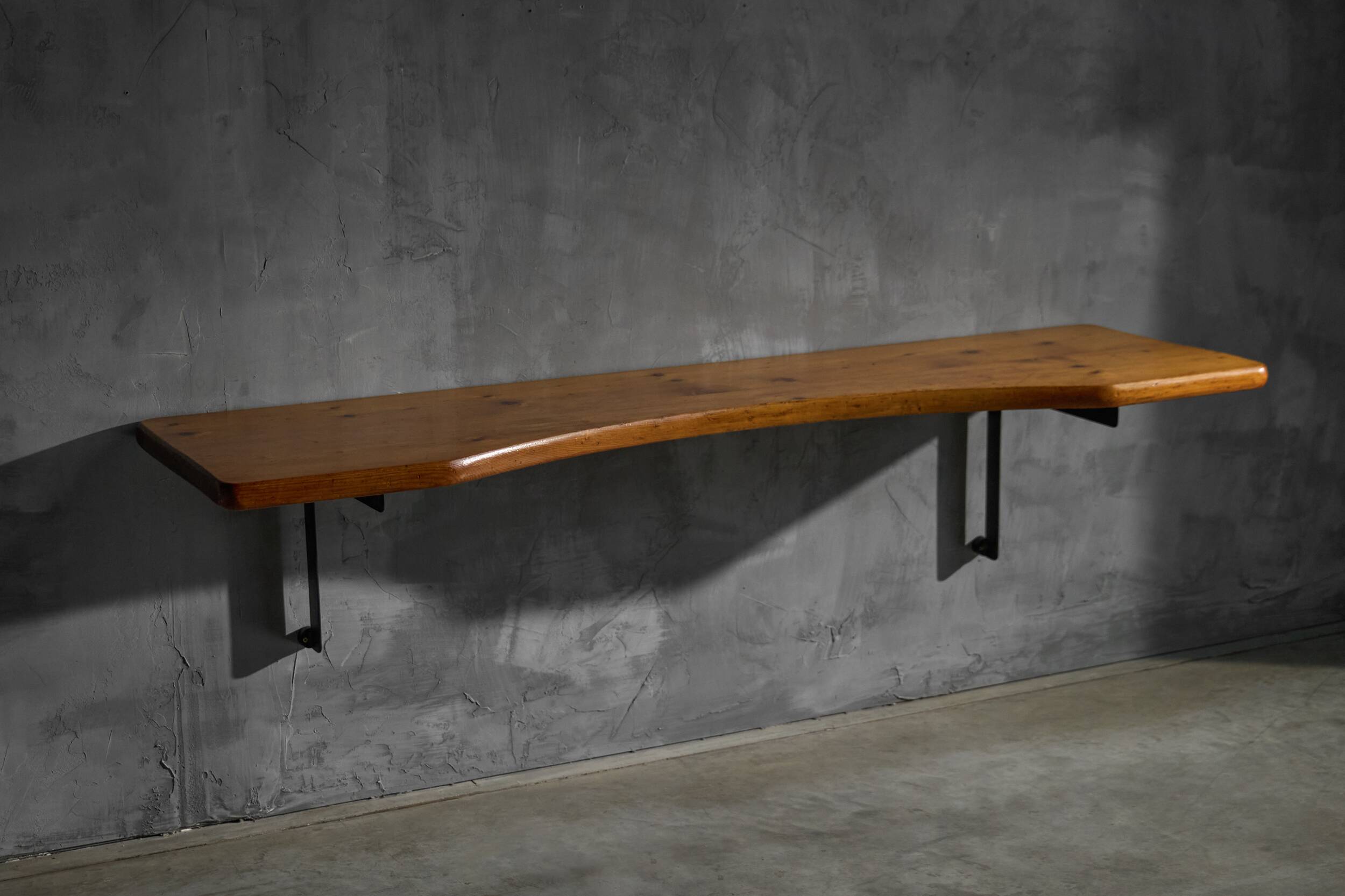 Wall-mounted desk by Charlotte Perriand, France, 1950s