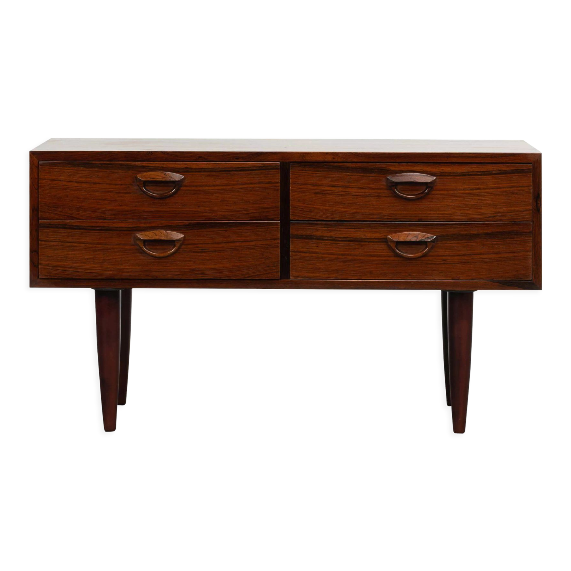 Danish Design Rosewood Chest of Drawers by Kai Kristiansen, 1960s