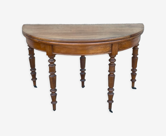 Table demi lune