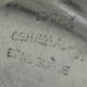 Plat ovale métal argente epns Suede