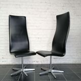 Paire de chaises « Oxford » par Arne Jacobsen pour Fritz Hansen