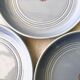 Service lavender blue sandstone plates
