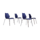Chairs by Vico Magistretti for Kartell, 1980s, Set of 4