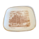Porcelain plate representing the Milan Cathedral