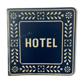 Two-sided iron plate Hotel and pottery