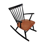 Rocking chair vintage scandinave années 60