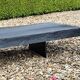 Table basse en bois brûlé Wabi sabi