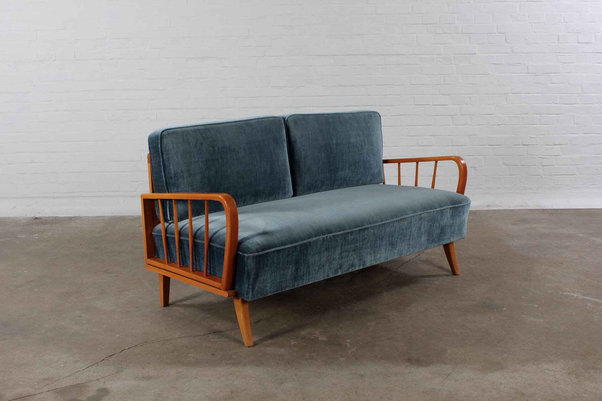 Vintage Daybed Sofa 3 Sitzer Mid Century 60er 50er