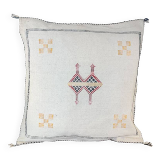 White Sabra Berber cushion