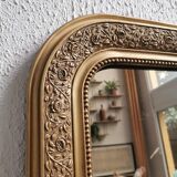 Mirror 101 x 74 cm Louis golden old