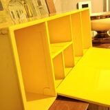 Yellow wall mirror by Olaf van Bohr gedy