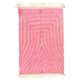 Pink wool rug 300/200cm