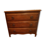 Wooden chest of drawers 3 drawers