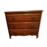 Wooden chest of drawers 3 drawers