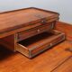 Antique Saint-Philippe desk in carved walnut, Italy, 20th century