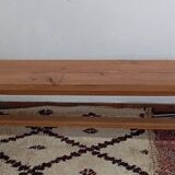 Solid oak farmhouse bench 250 cm