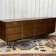 1970s English enfilade in mahogany