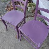 Pair of bistro chairs